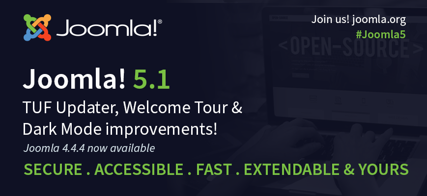 Joomla 5.1 and 4.4.4 Released